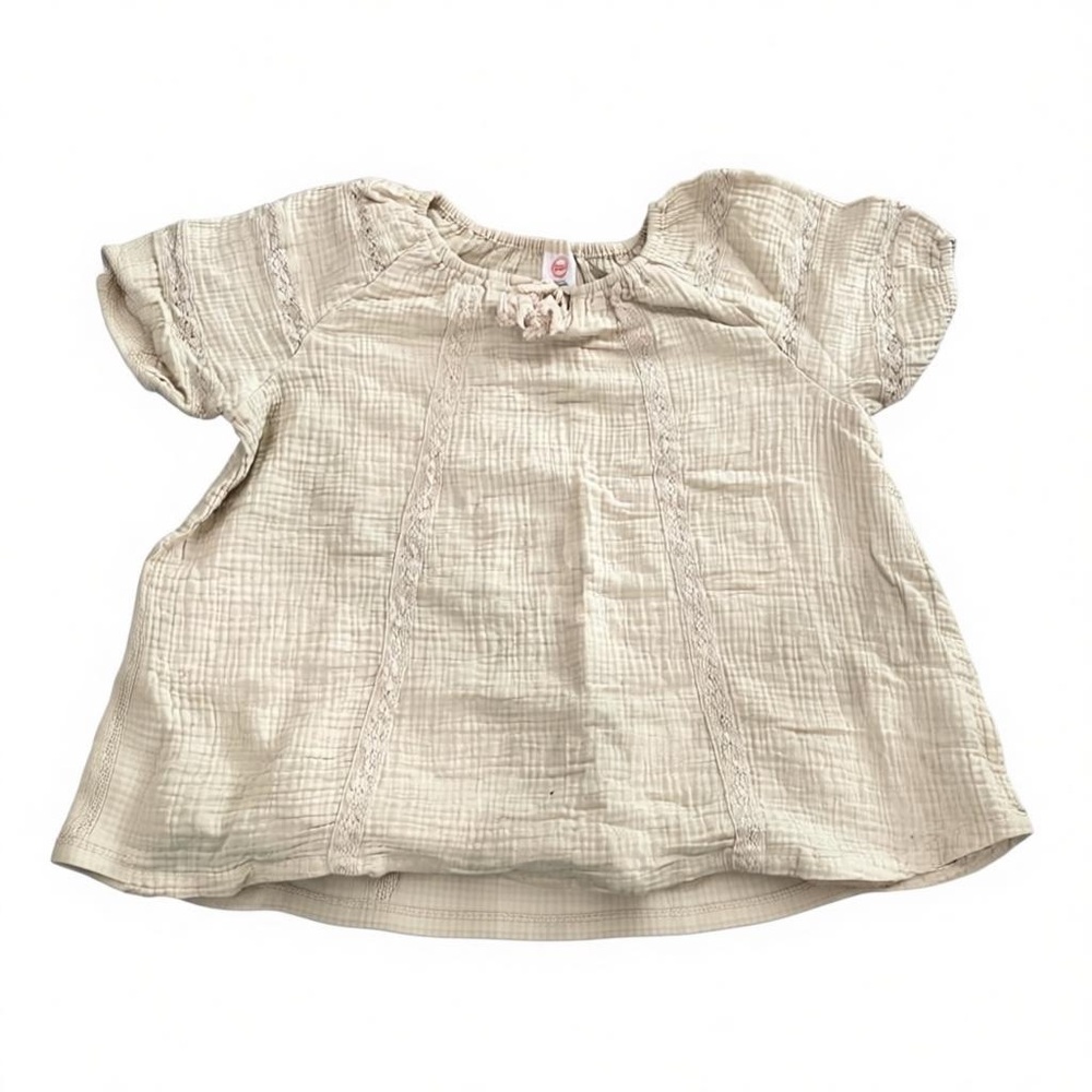 Girls Short Sleeve Blouse – Size XL (18) - Picture 2 of 3